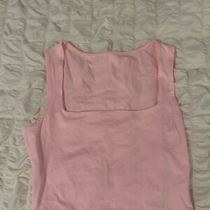 Pink Sleeveless Women's Top